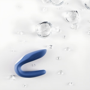 Vibrator de Cuplu Satisfyer Partner Whale cu Două Motoare