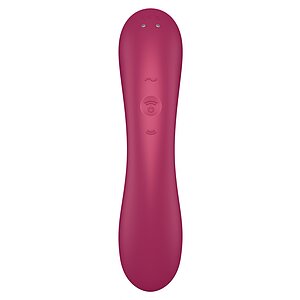 Vibrator Satisfyer Curvy Trinity 1 Roșu