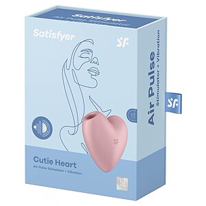 Vibrator cu Sucțiune Satisfyer Cutie Heart pentru Clitoris