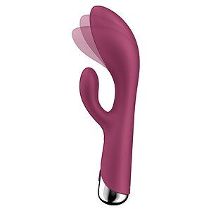 Vibrator Satisfyer Spinning Rabbit 1 Roșu