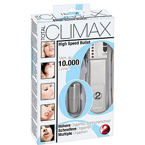Vibrator Total Climax Egg Argintiu Thumb 2