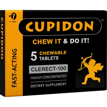 Cupidon Pastile Masticabile Pentru Erecție 5 buc