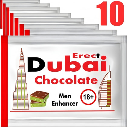 Ciocolată Dubai Pentru Performanță Masculină 10 plicuri