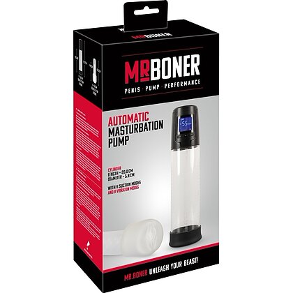 Pompa Pentru Penis Mister B. 6 Trepte, 8 Moduri, Reîncărcabilă