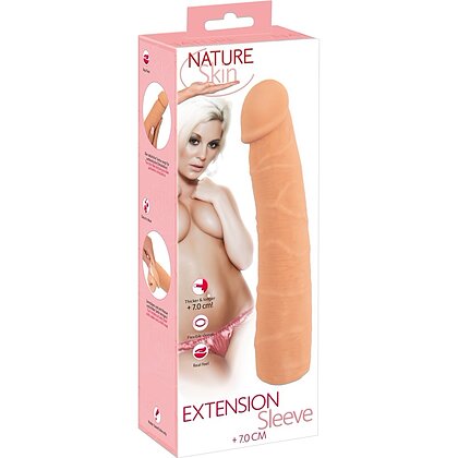Nature Skin Extensie +7 cm, +2 cm Grosime, Naturală