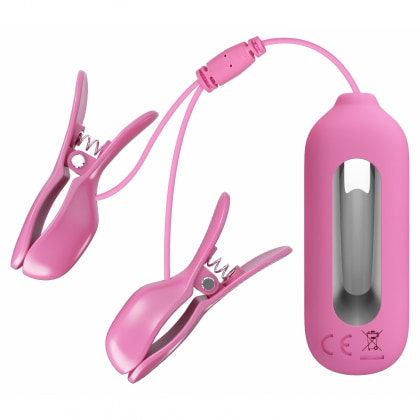 Cleme Pentru Sfârcuri Romantic Wave II 3 Trepte 7 Funcții Roz