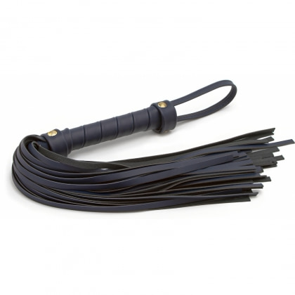 Bici Bondage Couture Flogger Albastru