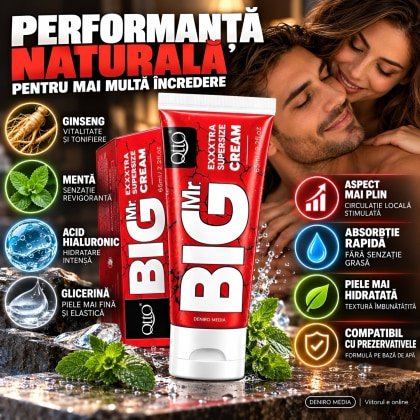 Cremă Big XXL pentru Mărirea Penisului și Fermitate 65ml