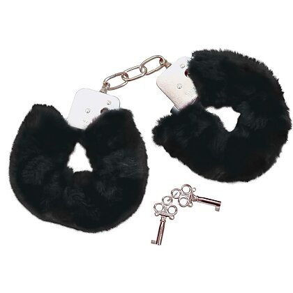 Cătușe Din Pluș Negru