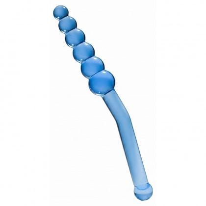 Dildo Anal Angler Clear Albastru
