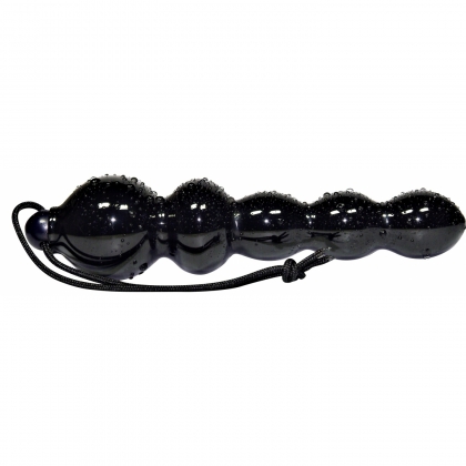Dildo Globular Anal Negru