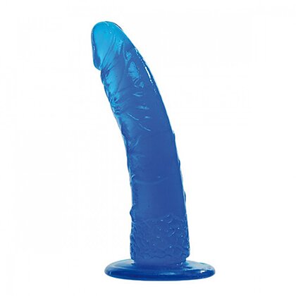 Dildo Jelly Real Rapture Blue 18cm Albastru
