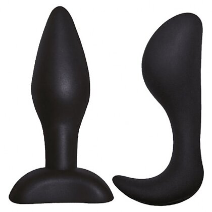Dominant Submissive Silicone Anal Plugs Negru