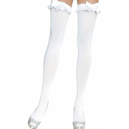 Dresuri Leg Avenue Opaque Alb