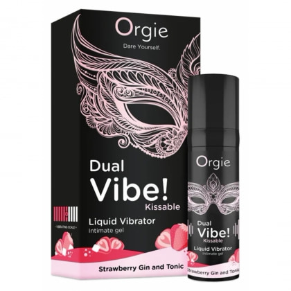 Dual Vibe Gel Vibrant Căpșuni Gin Tonic