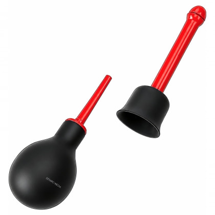 Irigator Rectal Syringe Negru