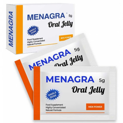 Jeleu Erecție Rapidă Menagra 2 pliculețe