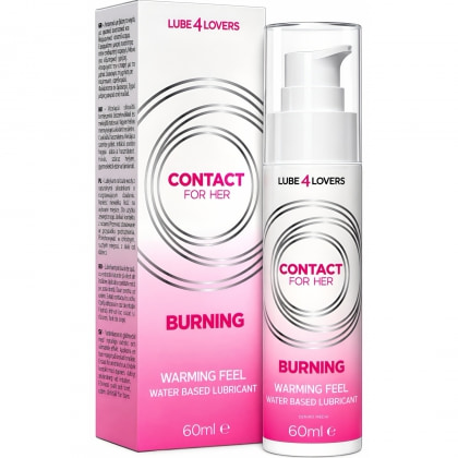 Lube4lovers Burning - Lubrifiant Vaginal încălzitor
