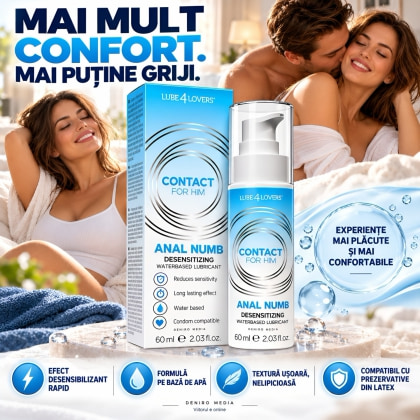 Lubrifiant Anal Numb cu Efect Desensibilizant 60 ml