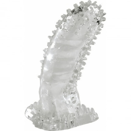Manșon pentru Penis Transparent cu Striații