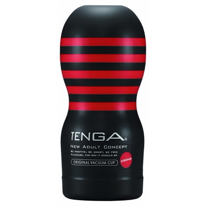 Masturbator Tenga Original Vacuum Cup Strong Negru