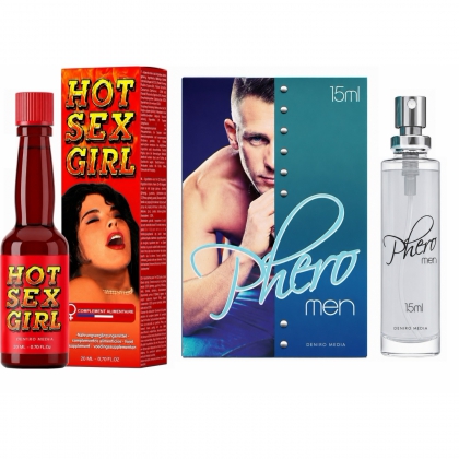 Pachet Parfum Pheromen Și Afrodisiac Hot Sex Girl