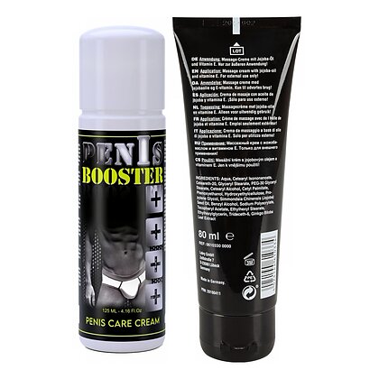 Pachet Cremă Erecție Penis XXL 80ml + Cremă Pentru Potență Penis Booster 125ml
