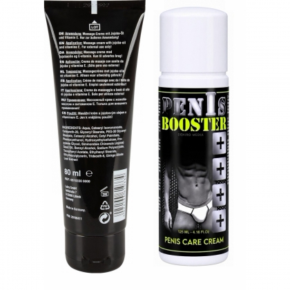 Pachet Cremă Erecție Penis XXL + Cremă Pentru Potență Penis Booster