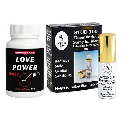 Pachet Spray Stud 100 + Pastile Love Power