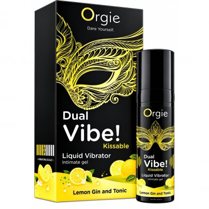 Orgie Dual Vibe Lemon Gin And Tonic Gel