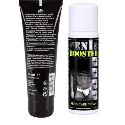 Pachet Cremă Erecție Penis XXL + Cremă Pentru Potență Penis Booster