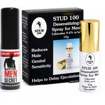 Pachet Spray Ejaculare Precoce Men Secret 15ml + Spray Stud 100 Original