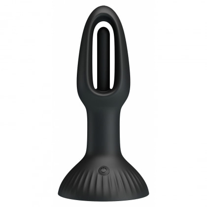 Pretty Love Hubert Vibrator Anal cu 7 Moduri Wiggling Negru