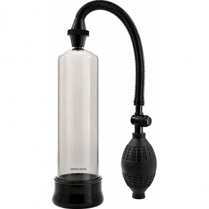 Pompă Penis PVC Și Latex Negru