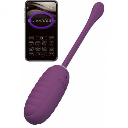 Pretty Love Casper Purple — Ou Vibrator 12 Moduri, USB Mov