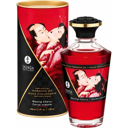 Ulei Masaj Shunga Aphrodisiac Warming Cireșe