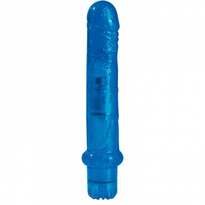 Vibrator Jammy Jelly Fresh Glitter Albastru