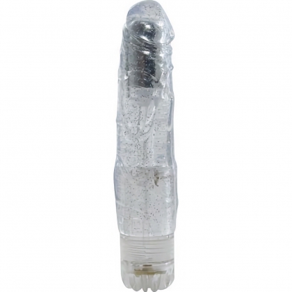 Vibrator Jelly Crushy Glitter Transparent