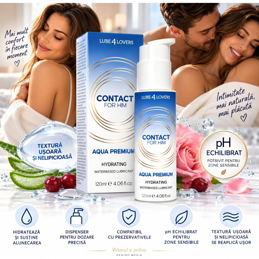 Lubrifiant Vaginal pe Bază de Apă pentru Hidratare 120 ml