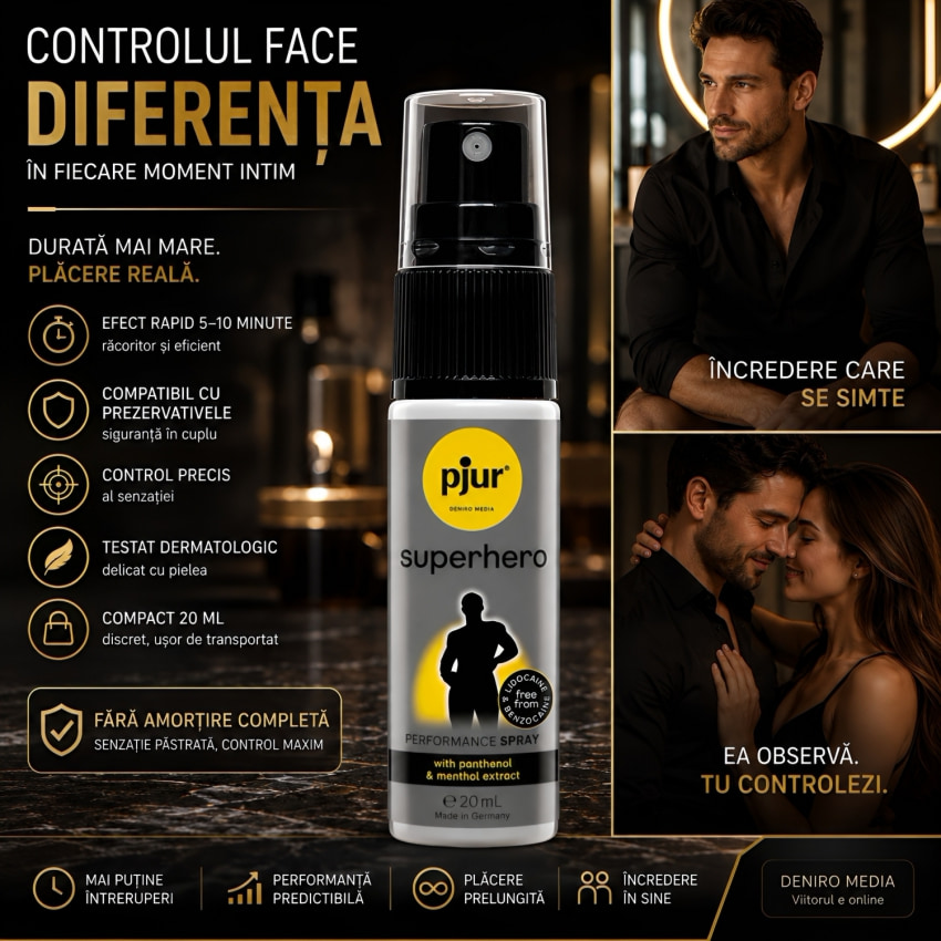Arma Secretă a Bărbaților Împotriva Ejaculării Rapide 20 ml