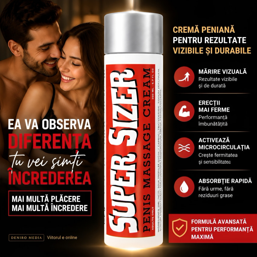 Cremă Mărirea Penisului Super Sizer 200ml