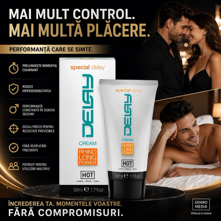 Cremă Întârziere Ejaculare Delay 50ml