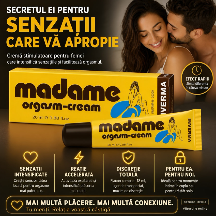 Cremă Stimulatoare Madame Orgasm 18ml
