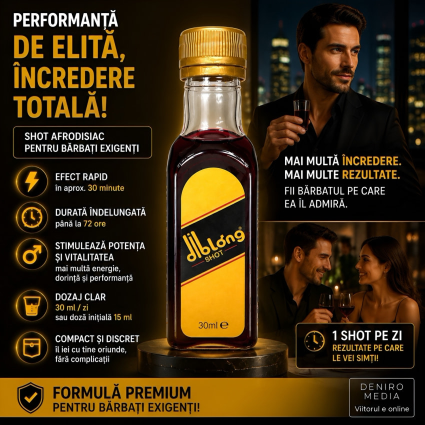Diblong Shot Afrodisiac Bărbați 30 ml Potență Instant