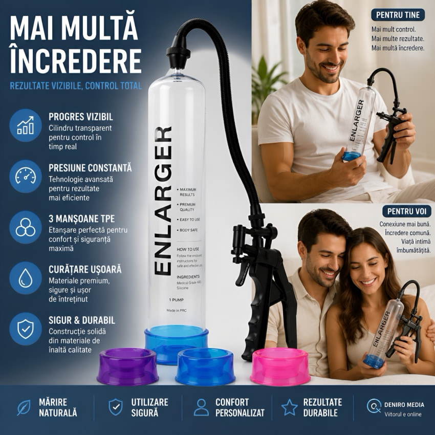 Dispozitiv Mărire Genitală Extindere Naturală Transparent
