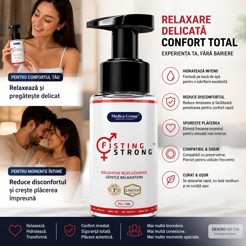 Lubrifiant Anal Medica-Group Strong pentru Relaxare 150 ml