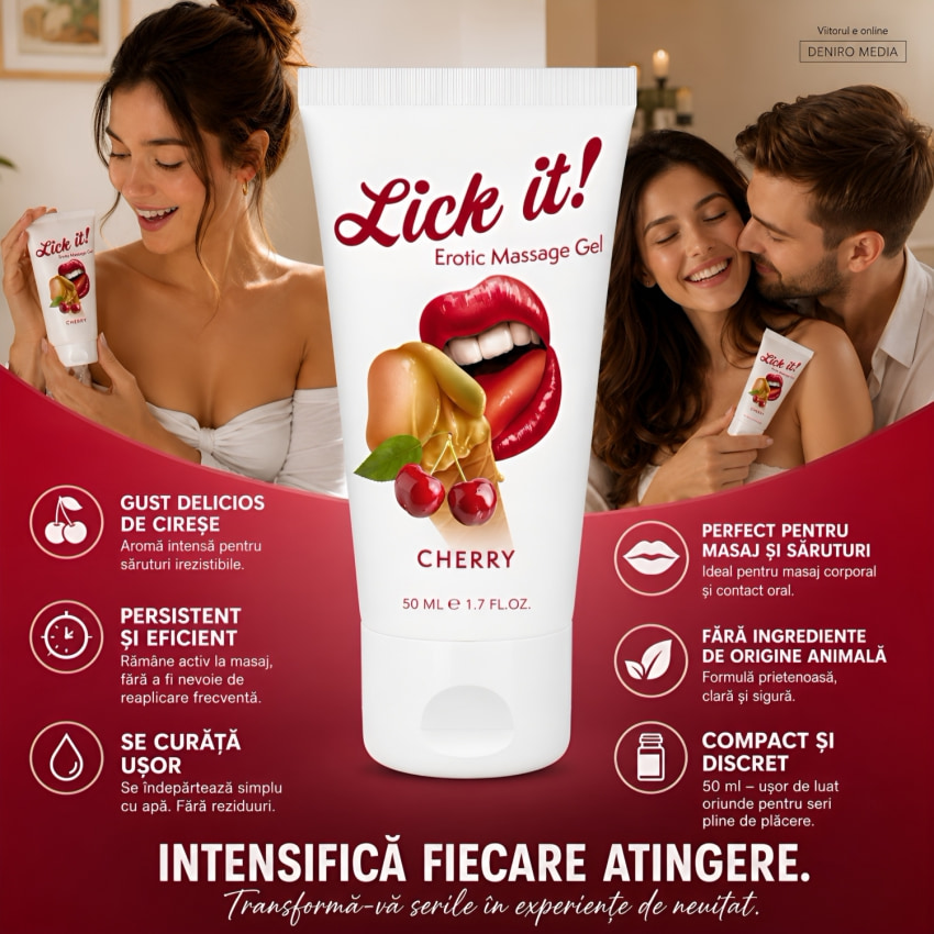 Gel Lick it! Cherry 50 ml