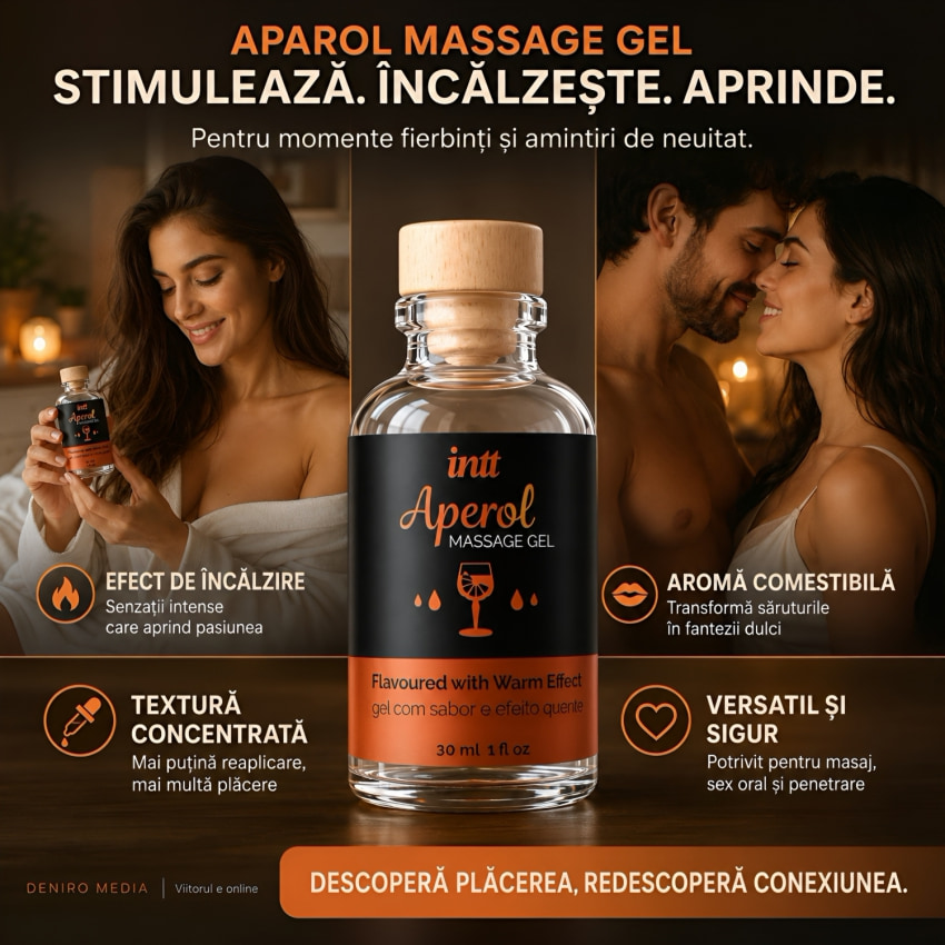 Gel Masaj Cu Efect Încălzire Aperol 30ml