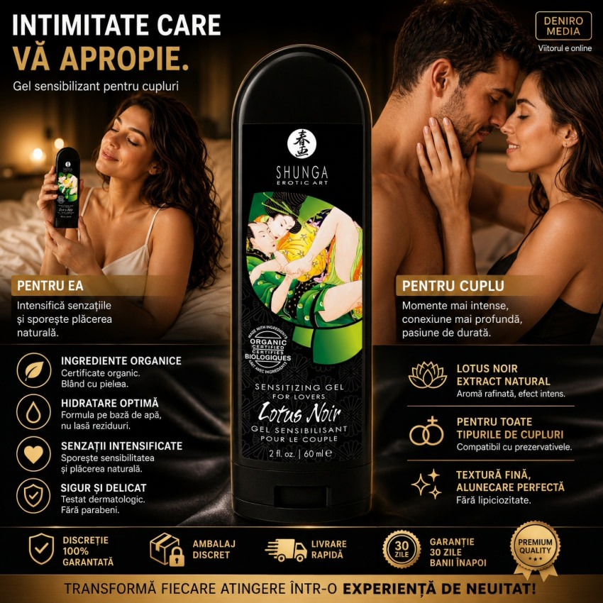 Gel Pentru Stimulare Lotus Noir 60ml
