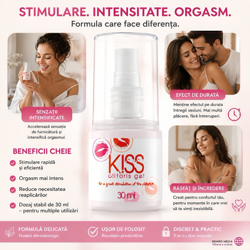 Gel Stimulare Clitoris Kiss 30ml